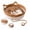B, variant on Handwoven Cat Basket for Cats, Interactive Scratchable Cat Bed Basket with Toy Tail, Flexible Nest Design Cat Cave for Play, Rest & Stress Relief