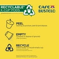 Cafe Bustelo Cafe con Leche Sweet & Creamy KCup Pods, 60 Count