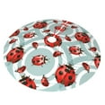 thumbnail image 2 of Kll 48" Christmas Tree Skirt Insects Xmas Tree Skirts Mat For New Year Xmas Holiday Party Indoor Outdoor Home Decoration, 2 of 9