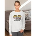 thumbnail image 2 of I Love You Taco-Lot Sweatshirt Women -Smartprints Designs, Female x-Large, 2 of 4