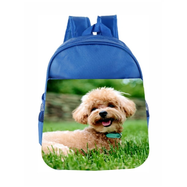 Toddler Bag Dog Puppy Happy Poodle Kids Backpack Toddler