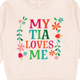 thumbnail image 3 of Inktastic My Tia Loves Me Niece Toddler Sweatshirt, 3 of 4