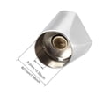 thumbnail image 4 of Unique Bargains Faucet Knob Handle 29mm Dia Universal Replacement Handle Kit Silver Tone 4Pcs, 4 of 4