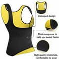 thumbnail image 3 of Women Hot Sweat Body Shaper Slimming Neoprene Shirt Vest Thermo Yoga Sauna Fat Burner Waist Shaper Trainer Cincher, 3 of 6