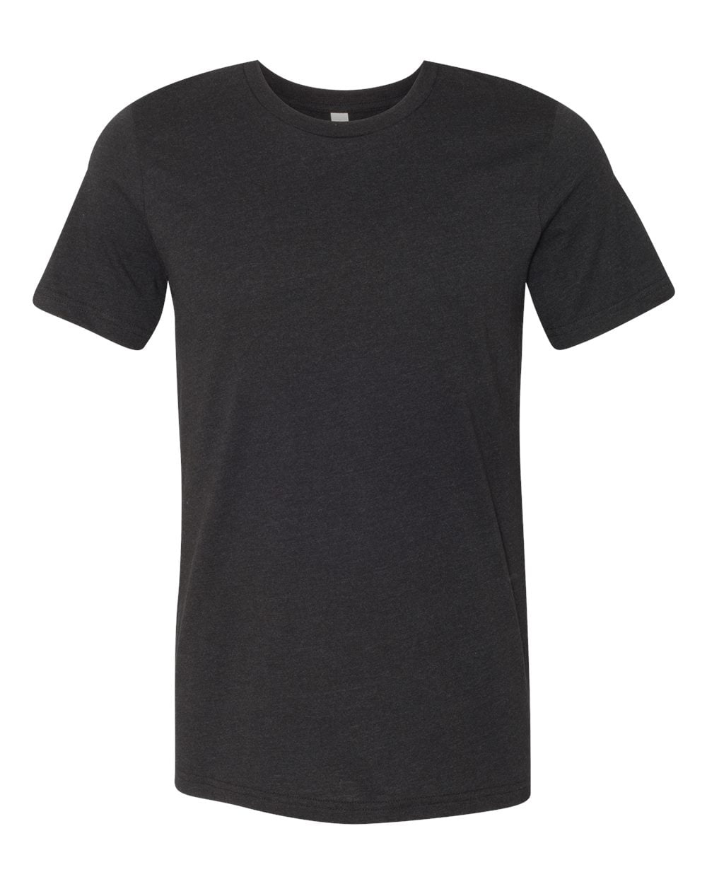 3001 Unisex Jersey T-Shirt - Black Heather - Small - Walmart.com