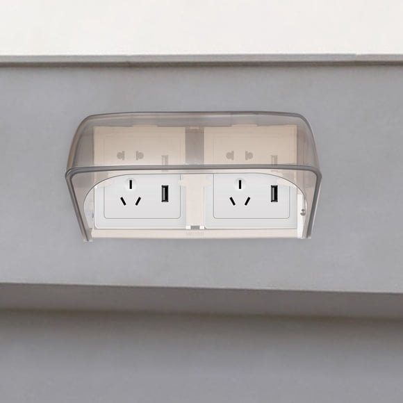 HAMPPLIES Weatherproof Outdoor Electrical Outlet Cover for Receptacle and EV Charger
