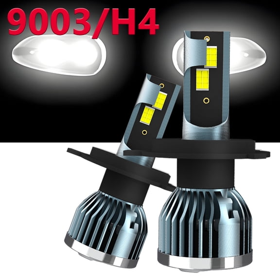 For Toyota Tundra 2000-2006,LED Headlight Bulbs H4 9003 High/Low Beam White,6000K,Super Bright,Pack of 2