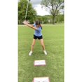thumbnail image 3 of Alfombra de entrenamiento de golf Birdie Bath Pro 49 cm, ayuda para el swing, rosa, 3 of 7
