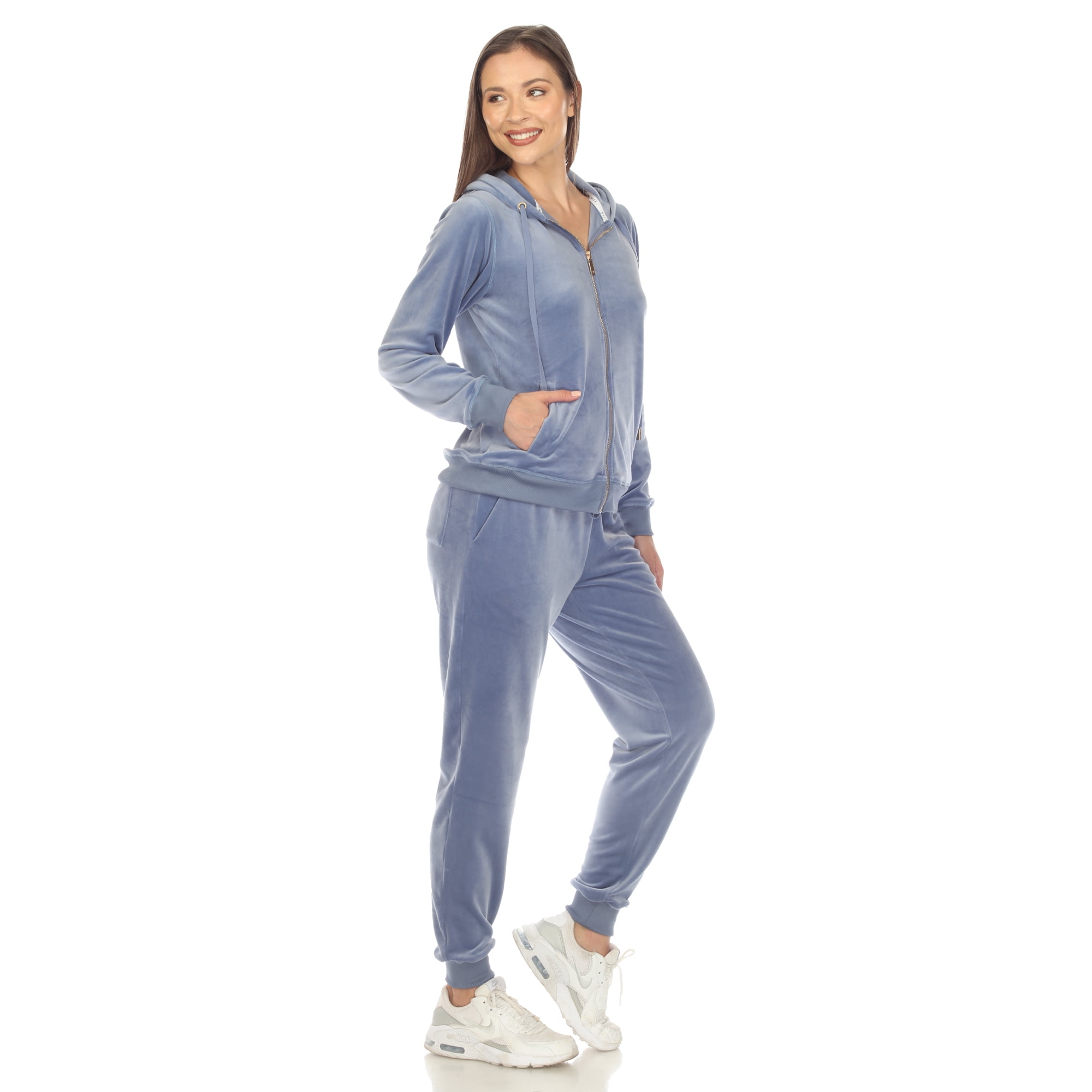 Aluminium Ingot Womens Adidas Velvet Tracksuit White Mark