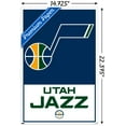 thumbnail image 5 of NBA Utah Jazz - Logo 21 Wall Poster, 14.725" x 22.375", 5 of 6