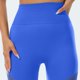 thumbnail image 4 of MKLEKYY Leggings de yoga para mujer, pantalones de yoga calados de malla transpirables, sin costuras, elásticos, de cintura alta, sexys, para levantamiento de pesas, pantalones deportivos de fitness, 4 of 4