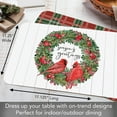 thumbnail image 5 of CounterArt "Country Christmas" 4-Pack Reversible Tabletop Placemats, 5 of 7