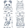 thumbnail image 2 of Kit Pegatinas Tatuaje Temporal 4 Uds. Impermeables para Adultos, 2 of 9