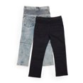 thumbnail image 2 of X RAY JEANS Little Boy's Stretch Jeans - 2 Pack, Black Wash/Bleach, 4, 2 of 6