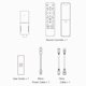 thumbnail image 3 of Caja de TV Stick para Android 10.0 Smart TV Box Streaming Media Player Streaming Stick 4K Soporte HDR WiFi incorporado con control remoto (2GB DRAM + 16GB Flash), 3 of 8