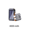 thumbnail image 3 of 4000mah Solar Power Bank Lithium Polymer Battery Portable Charger 2.1A 2 USB Ports High-Speed Power-Saving Battery Pack with Dual Led Flashlight Compass Function, 3 of 8