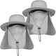 thumbnail image 1 of IYEBRAO Sombrero para el sol para hombre al aire libre con solapa para el cuello y la cara Protección UV Sombrero de pesca de ala ancha para senderismo Safari Jardinería UPF 50+, 1 of 1