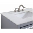 thumbnail image 5 of Elegant Decor Filipo 30" Wood Single Bathroom Vanity in Gray, 5 of 7