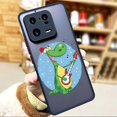 thumbnail image 3 of Funda mate para Xiaomi 13 12 12S 12T 11 11T 10 10T 10S 9 8 6X 5X PRO LITE 5G Funda Coque Shell cubierta lindo cocodrilo de dibujos animados, 3 of 5