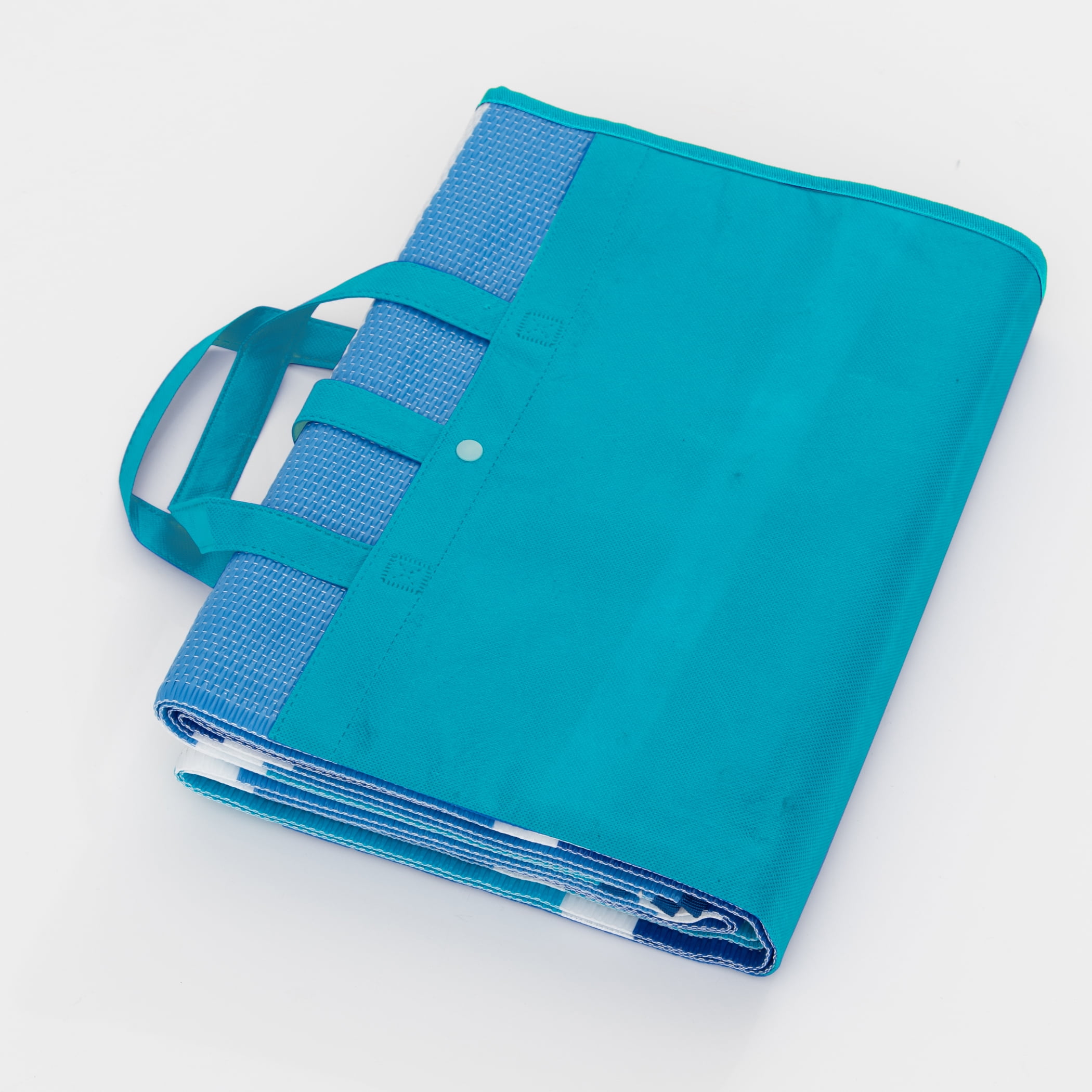 Mainstays 5 ft x 7 ft Aqua Blue Beach Mat