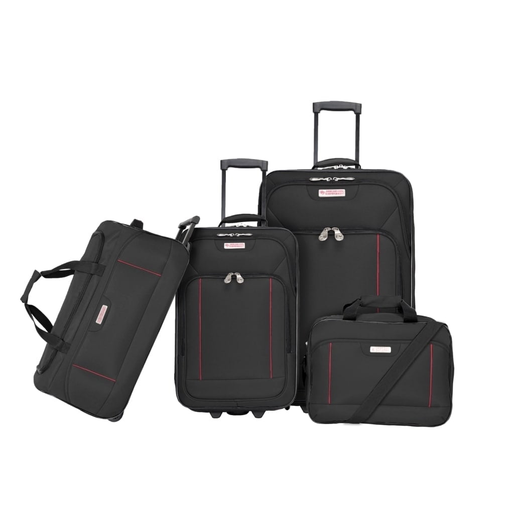 walmart 4 piece luggage set