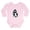 Petal Pink, variant on CafePress - Havanese Bow Long Sleeve Infant Bodysuit - Long Sleeve Cotton Baby Bodysuit