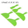thumbnail image 3 of Unique Bargains Ensemble de Grattoirs à Pâte 2 Pieds 4 Pieds 6 Pieds 8 Pieds 10 Pieds Couteau à Pâte en Plastique Flexible Ensemble 5-en-1, 3 of 5