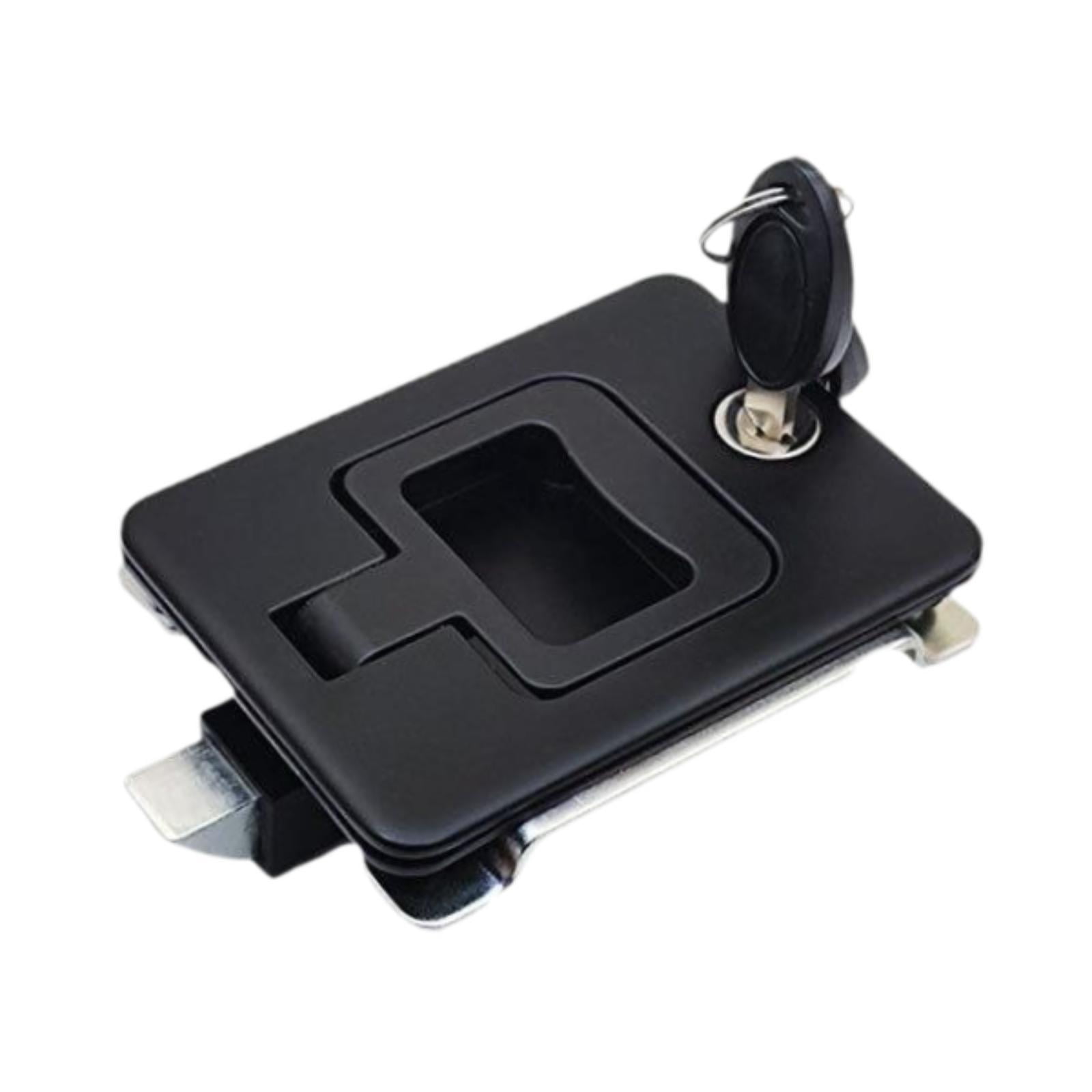 Cerradura Clásica Para Puerta De Aluminio Función Sencilla, Negro