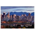 thumbnail image 1 of Great BIG Canvas | "View Of Skyline With Yaletown, Vancouver, British Columbia, Canada" Art Print - 36x24, 1 of 4