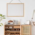 thumbnail image 3 of Dry Erase Whiteboard, Erasable Reusable Rope Hanging Magnetic Display Board Corkboard Space  for Office for Lists Memos Photos, 3 of 7