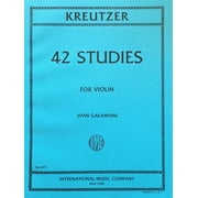 KREUTZER - Estudios y Caprichos (42) para Violin (Galamian) | C # 2073