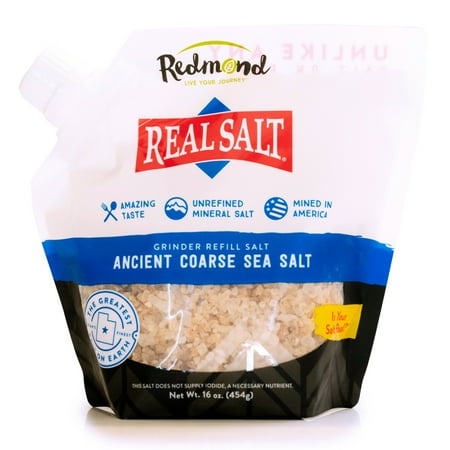 Redmond Real Salt Coarse 16 oz Pouch