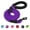 Purple, variant on Jinswick 4.9 FT Strong Dog Leash, Leash Bite-Resistant,Durable Nylon Rope with Comfortable Padded Handle and Highly Reflective Threads Durable Dog Leashes for Small Medium and Large Dogs (Blue)