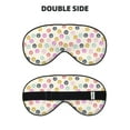 thumbnail image 2 of Salouo Dandelion Floral Pattern Sleep Mask,Sleep Eye Mask & Blindfold Eye Sleep Shade Cover with Elastic Strap Soft Eye Cover Eyeshade for Night Sleeping Travel & Nap, 2 of 7