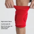 thumbnail image 3 of LJNYFDC High-density Polyurethane Knee Guard 1 Pair Breathable Sports Knee Brace for Collision Protection Elastic Compression Knee Pads for Running and Cycling Comfortable Joint Protector, 3 of 7