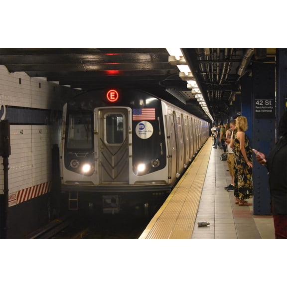 24x36 gallery poster, New York City Subway