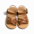 thumbnail image 5 of newwalpole Toddler Girls Sandals Little Girls Kids Summer Shoes Toddler Sandals Brown for Size 12.5, 5 of 9