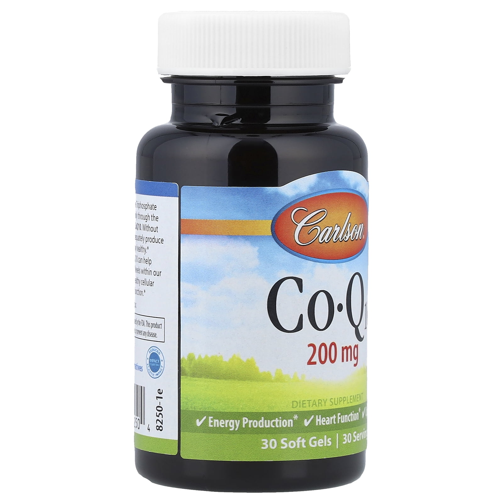 Carlson CoQ10, 200 mg, 30 Soft Gels