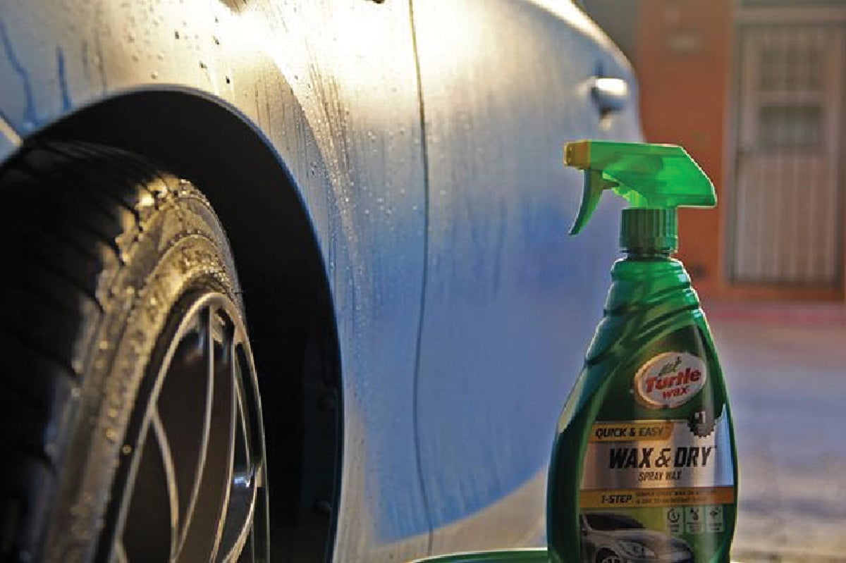 Wax & Dry Spray Car Wax, 26 oz.