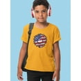 thumbnail image 2 of Patriotic Sunflower Bold Lineart T-Shirt Juniors -Image by Shutterstock,  x-Small, 2 of 4