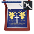 thumbnail image 3 of Angels Protect You Psalm 91 Cross Card Necklace w Stainless Steel Pendant, 3 of 17