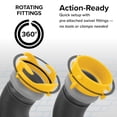 thumbnail image 3 of Camco Deluxe 20 Ft RV Sewer Hose Kit with Swivel Fittings and Wye Connector, 3 of 6