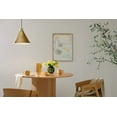 thumbnail image 4 of 52177NBR Kichler Lighting Zailey - 1 Light Pendant-14.25 Inches Tall and 16 Inches Wide-Natural Brass Finish, 4 of 6