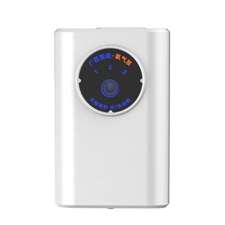 Oxygenation Pump Made of Plastic White Color for Aquarium and Terrarium Use