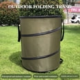 thumbnail image 4 of 1pc Pop-up Trash Can, Outdoor Portable Camping Folding Trash Can Camping Trash Can Gardening Garden Garbage Bag Garden Leaf Buck, 4 of 6
