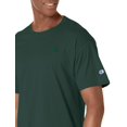 thumbnail image 2 of Champion Mens Classic Jersey Tee, L, Dark Green, 2 of 4