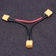 thumbnail image 2 of Accesorio RC Fugacal Paquete de batería Conector Adaptador Cables XT60 1 Cable hembra a 2 macho, 2 of 8