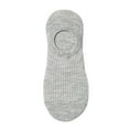 thumbnail image 1 of 1 Pairs Of Trainer Socks For Men And Women With Non Slip Silicone Solid Socks, 1 of 5
