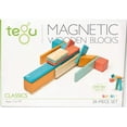 thumbnail image 1 of 24 piezas Tegu Magnetic Wooden Block Set, Puesta del sol Tegu Tegu, 1 of 2