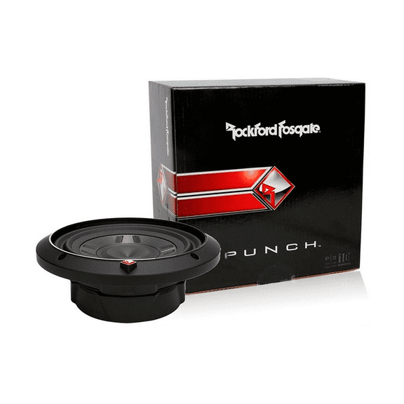 Subwoofer Plano Rockford Fosgate P3SD4-8 300 Watts 8 Pulgadas 4 Ohms Doble Bobina Rockford Fosgate P3SD48